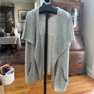 Olivia Sky gray open vest size L